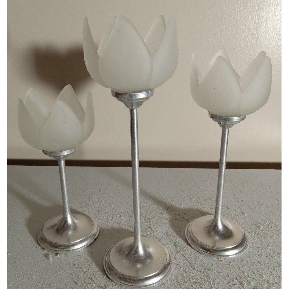 The Connoisseur Collection Tulip Candle Holder VINTAGE - Picture 2 of 12
